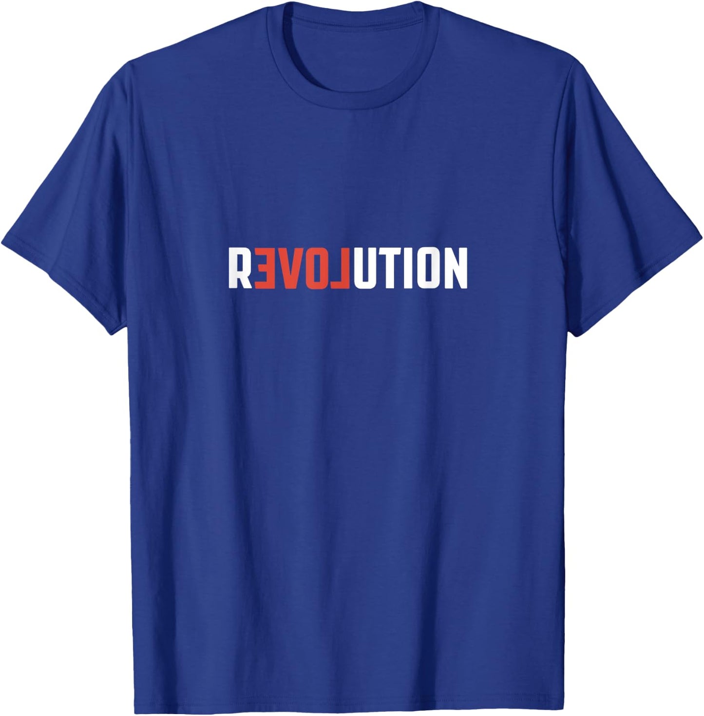 Love Revolution Movement - Short sleeves T-Shirt - T-Shirt | Royal