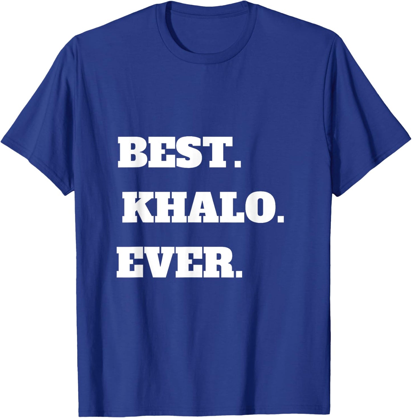 Arabic Uncle Best Khalo Uncle Ever Gift T-Shirt - T-Shirt | Royal