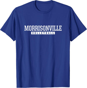 Morrisonville High School Volleyball T-Shirt - T-Shirt | Royal
