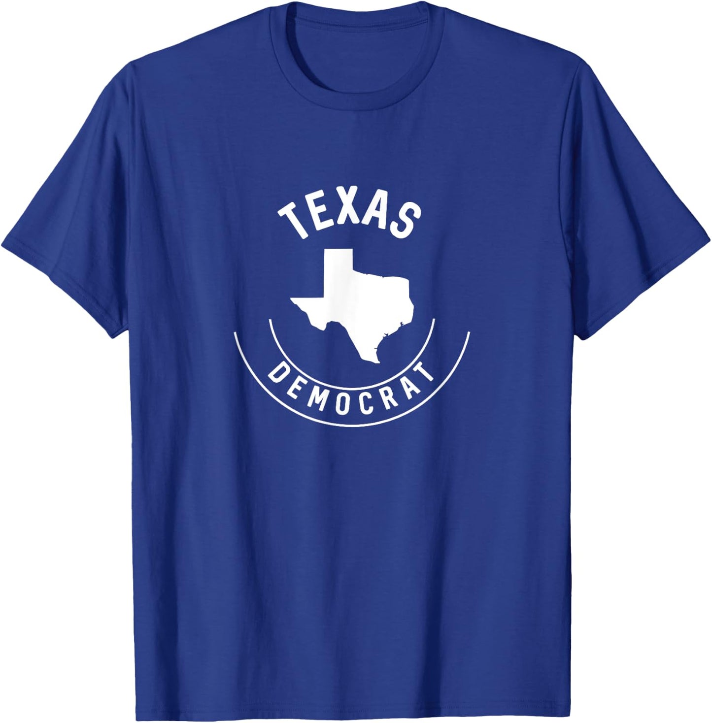 Texas Democrat Unique Vintage Stamp Design T-Shirt - T-Shirt | Royal