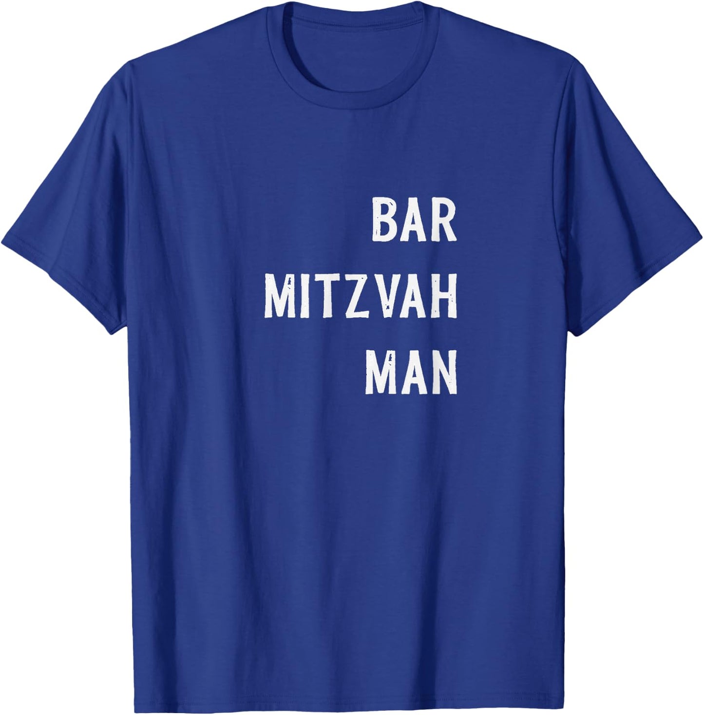 Bar Mitzvah Man Jewish Teen Bar Mizva T-Shirt - T-Shirt | Royal