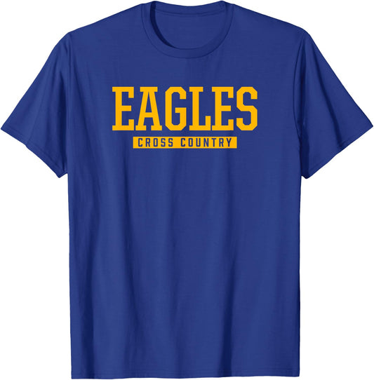 Eldorado Eagles Cross Country HS T-Shirt - T-Shirt | Royal