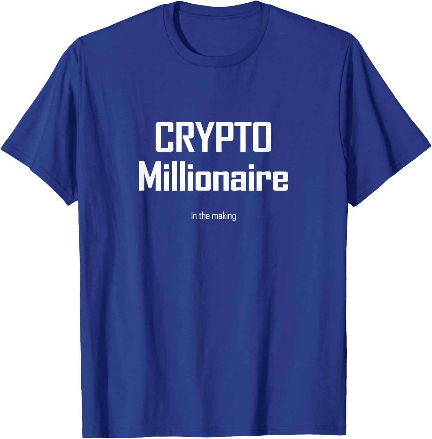 Crypto Millionaire T-Shirt - T-Shirt | Royal