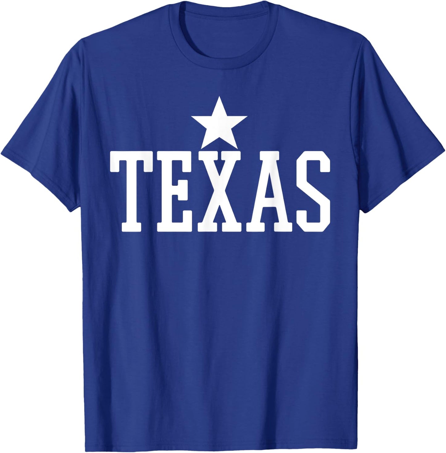 Texas Shirt US Country State Souvenir Vintage Gift T-Shirt - T-Shirt | Royal