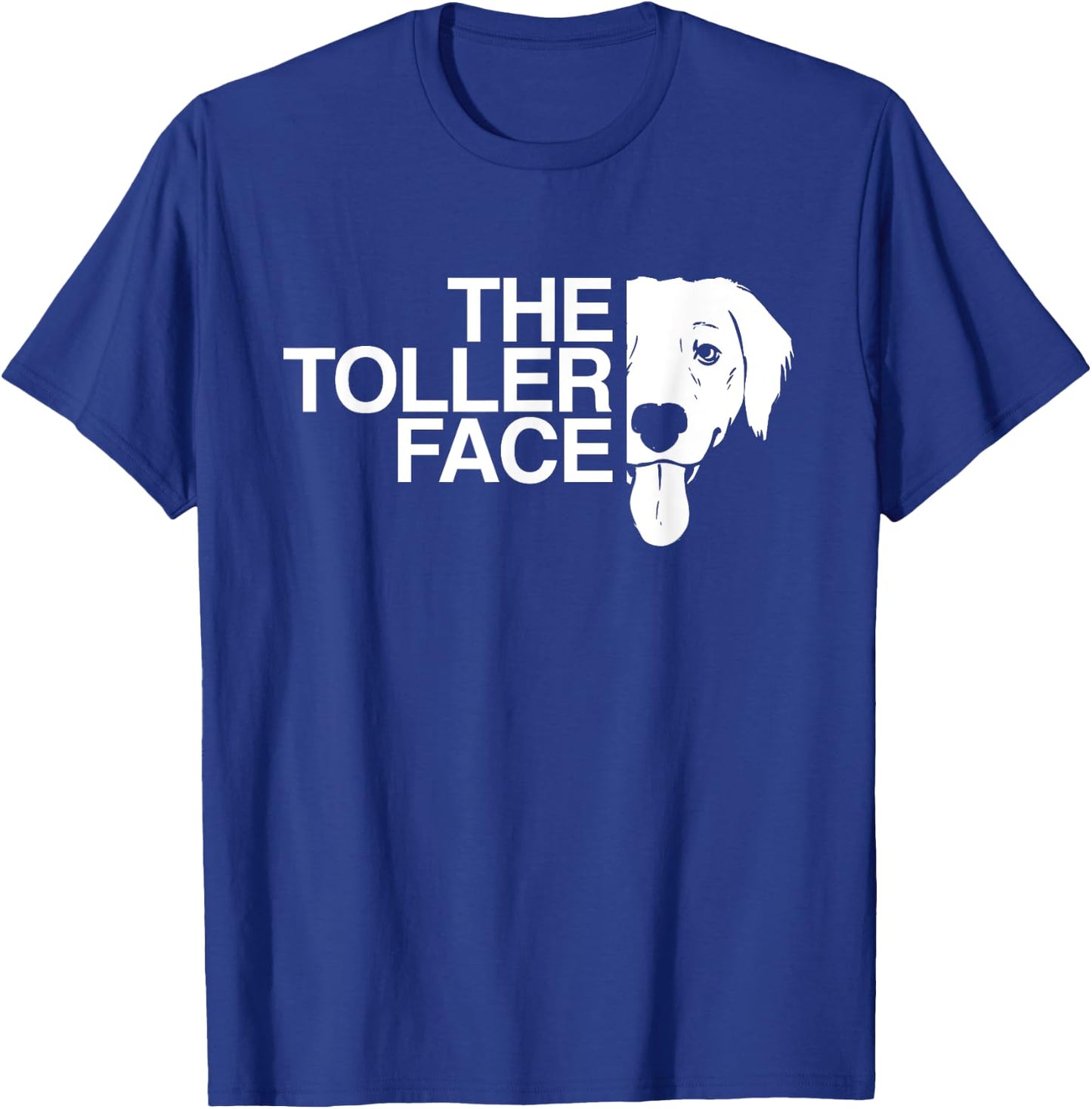 Duck Toller Shirt The Toller Face T-Shirt - T-Shirt | Royal