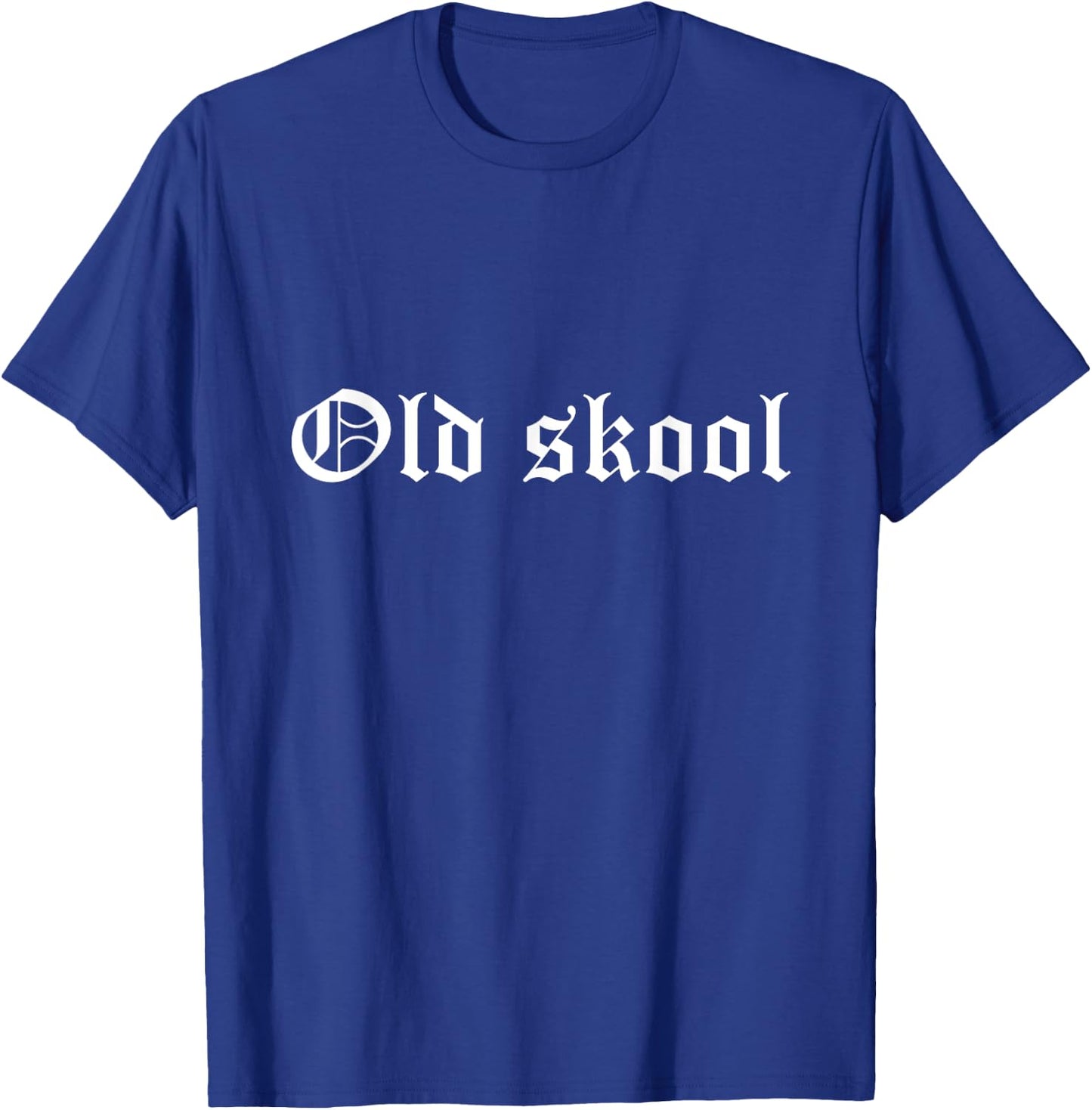 Old Skool Music Medieval Old English T-Shirt - T-Shirt | Royal