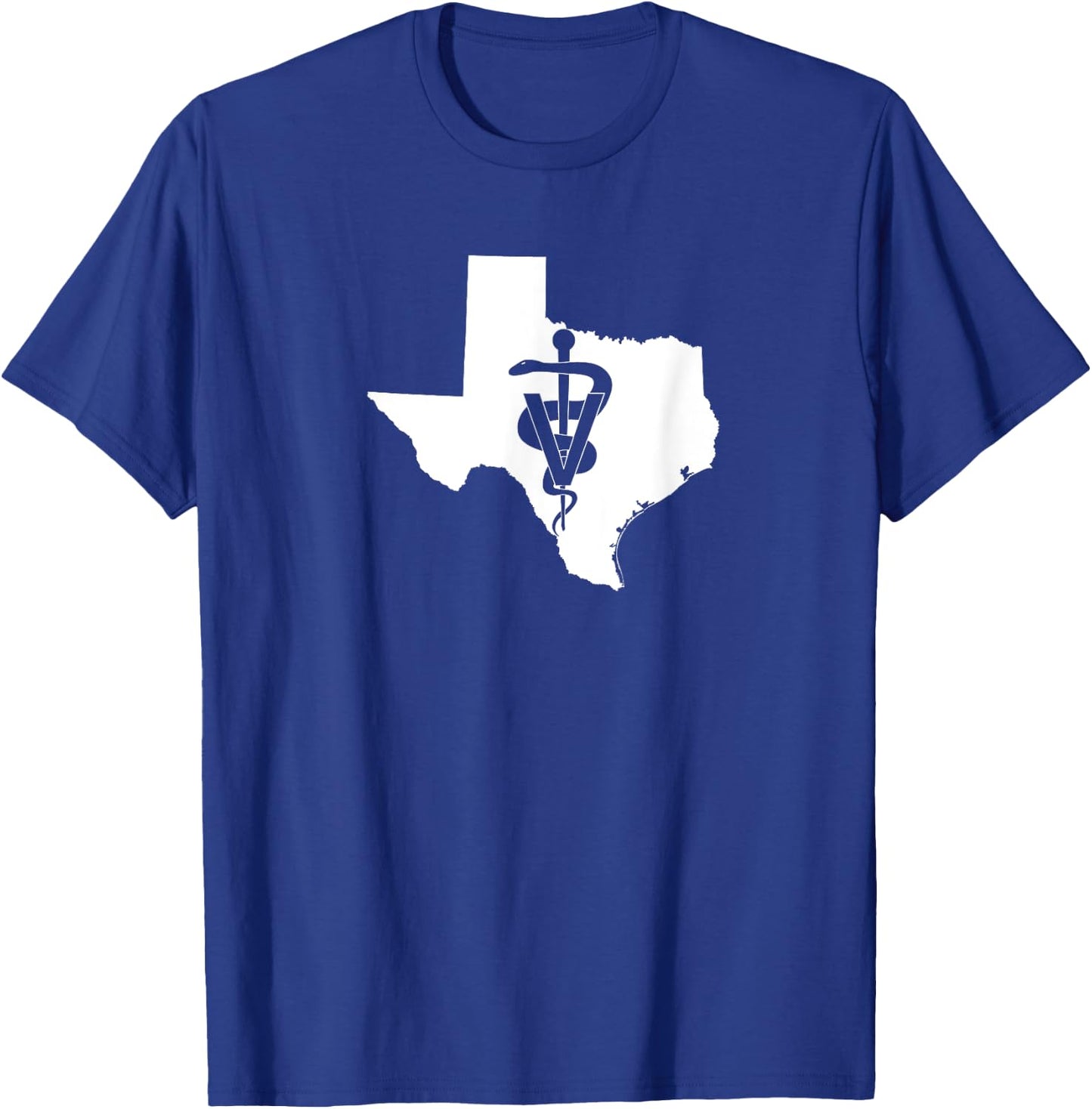 Texas Veterinary Medicine Vet Tech Clinic T-Shirt - T-Shirt | Royal
