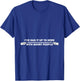 I've Had It Up To Here With Short People - Tall People T-Shirt - T-Shirt | Royal