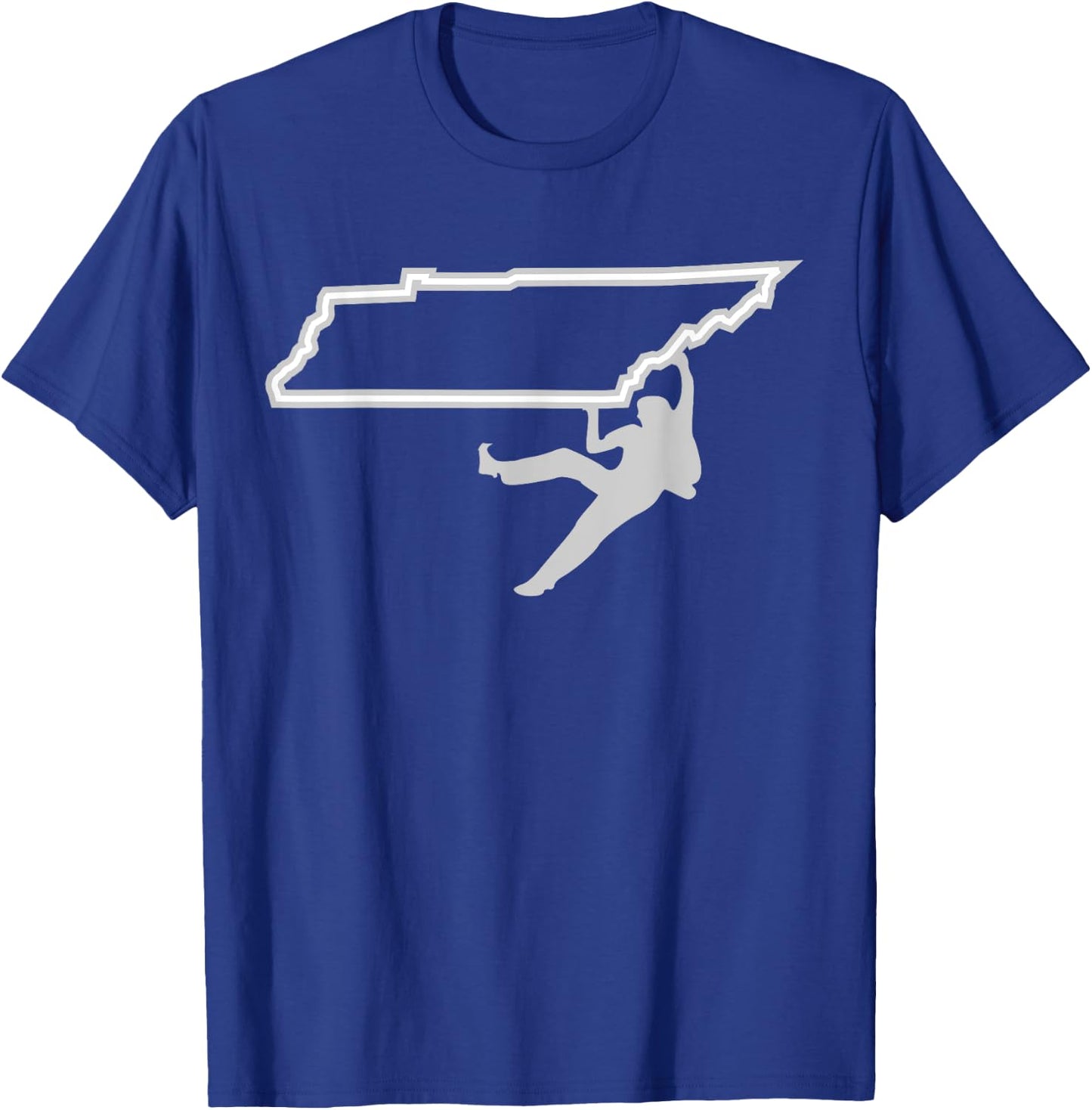 Climb Tennessee State For Mountain Climbers T-Shirt - T-Shirt | Royal