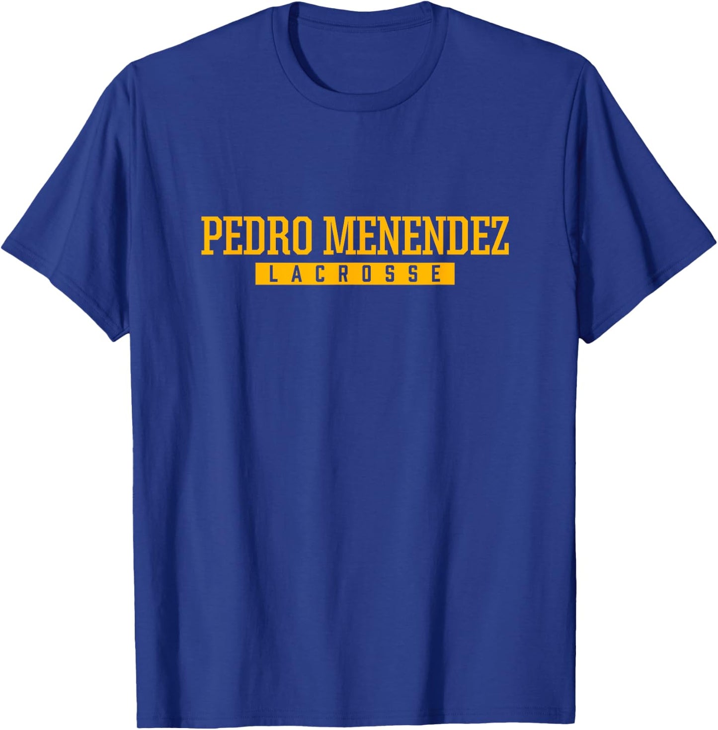 Pedro Menendez High School Lacrosse T-Shirt - T-Shirt | Royal