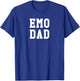 Funny Emo Dad Shirt | Goth Punk Music Scene Father T-Shirt - T-Shirt | Royal