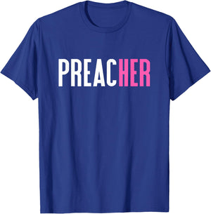 Preacher Shirt Preachers T-Shirt - T-Shirt | Royal