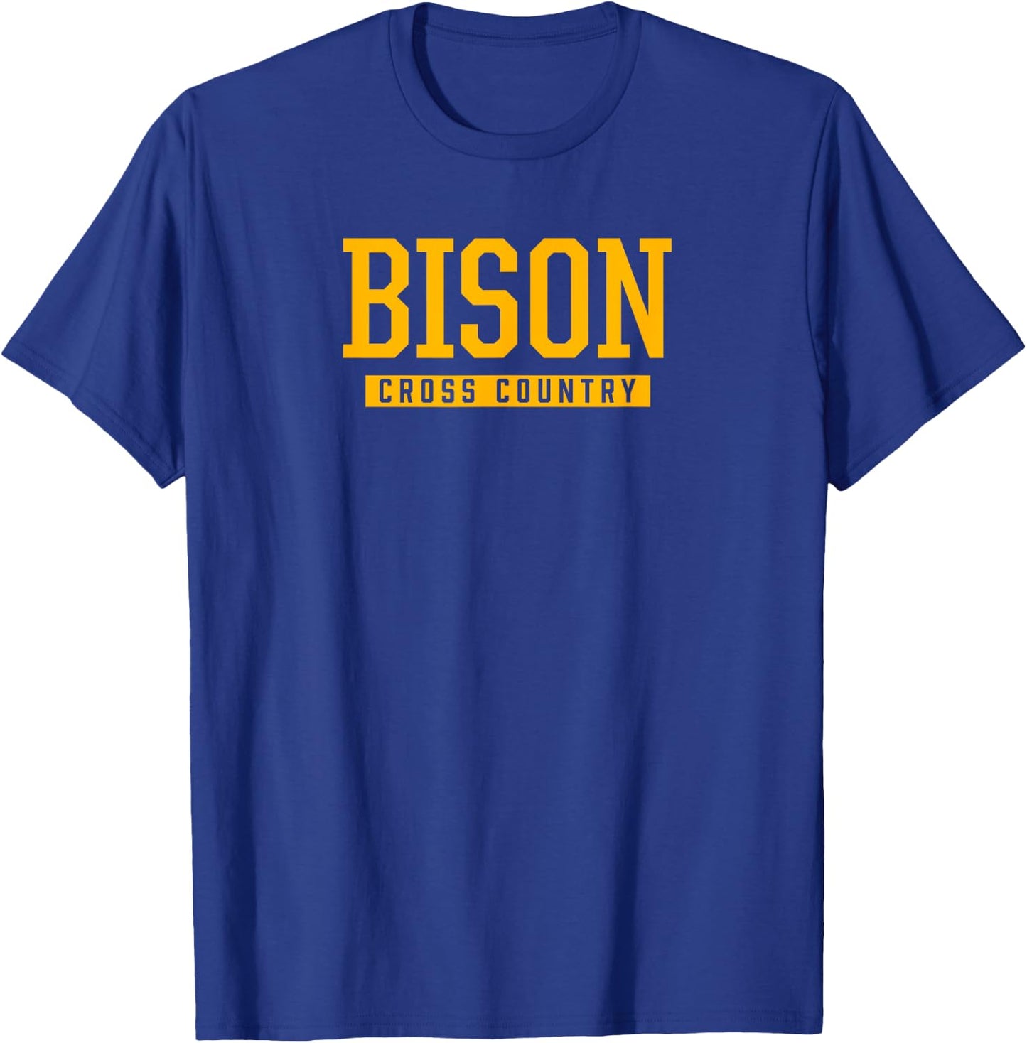 Buffalo Gap Bison Cross Country HS T-Shirt - T-Shirt | Royal