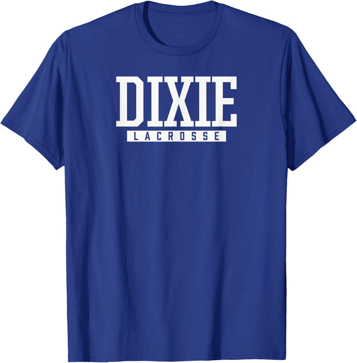 Dixie High School Lacrosse T-Shirt - T-Shirt | Royal