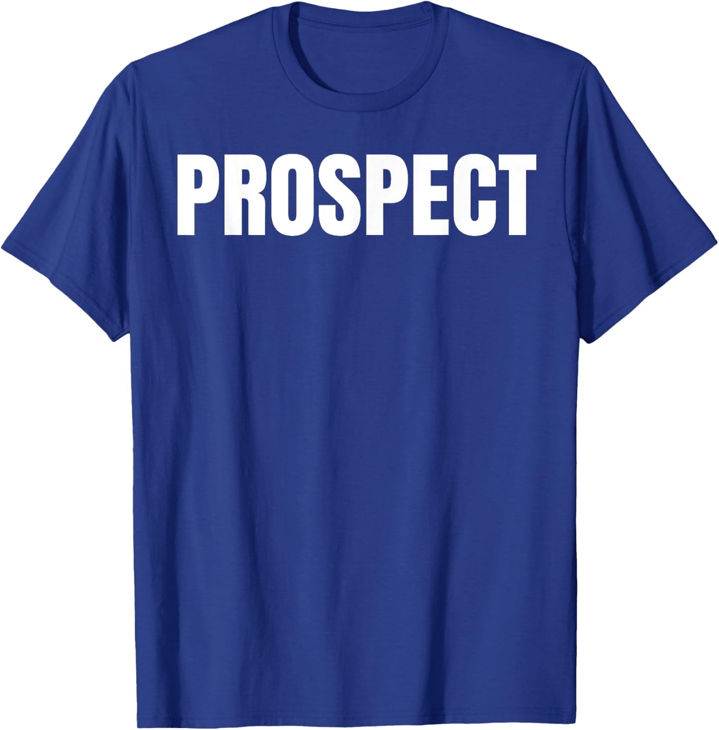 Motorcycle Biker Prospect T-Shirt - T-Shirt | Royal
