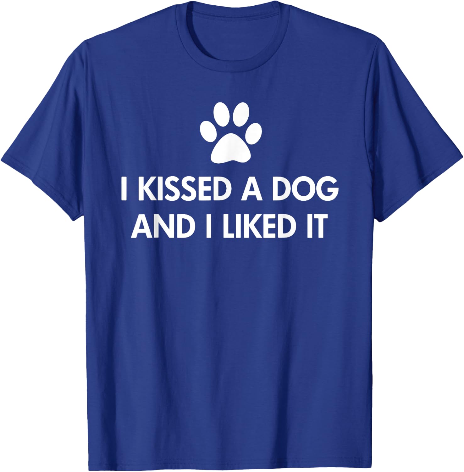 I kissed a dog and I liked it Women Kids T-Shirt - T-Shirt | Royal