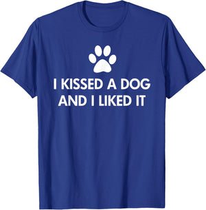 I kissed a dog and I liked it Women Kids T-Shirt - T-Shirt | Royal