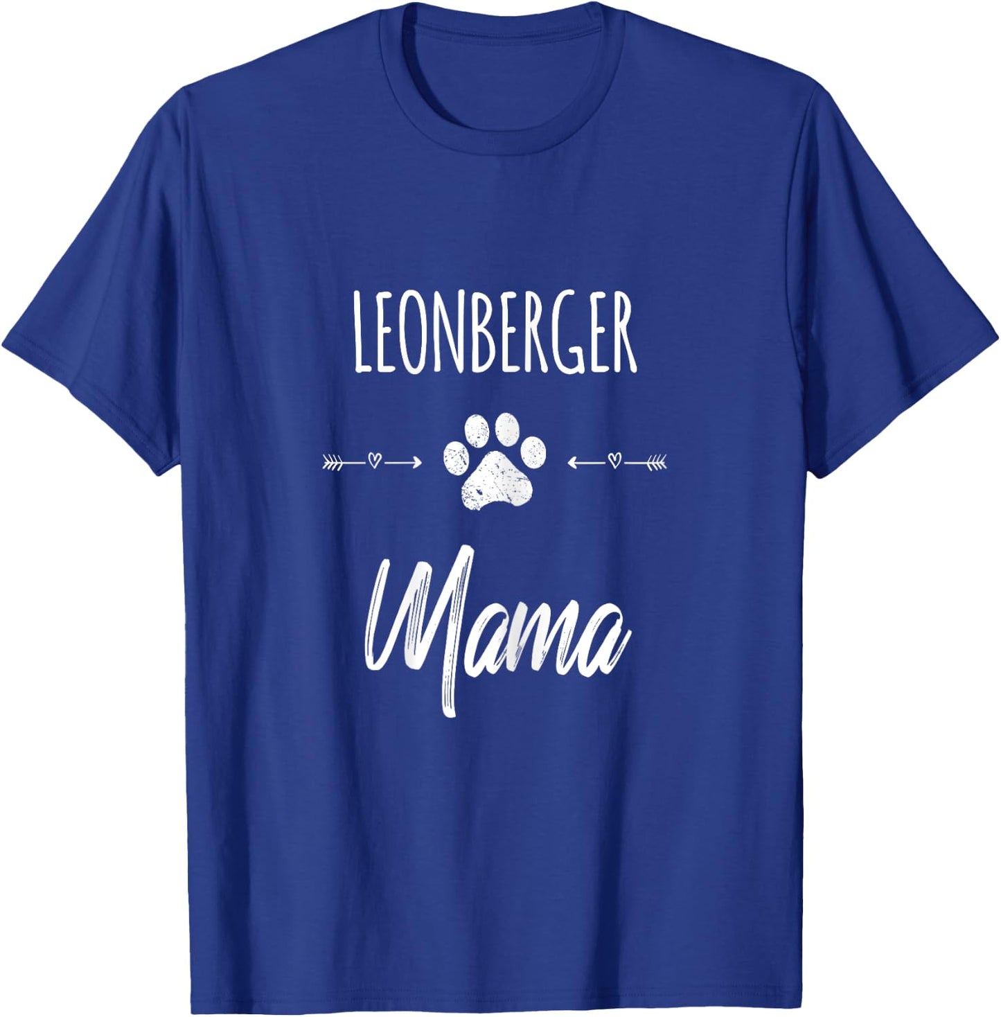 Cute Dog Mom Mama Leonberger Love Pet Puppy Gift Women Kids T-Shirt - T-Shirt | Royal
