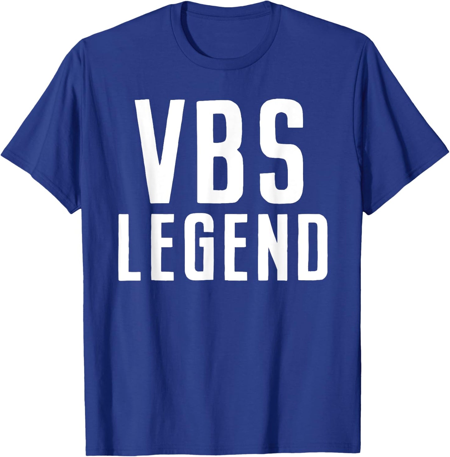 VBS Legend I Love Vacation Bible School 2025 Cute Christian T-Shirt - T-Shirt | Royal