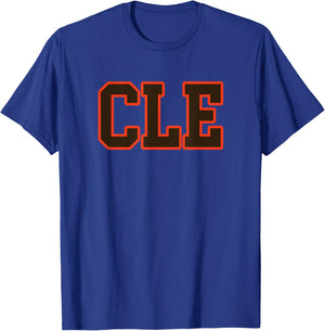 Cleveland Ohio Shirt - CLE T-Shirt - T-Shirt | Royal