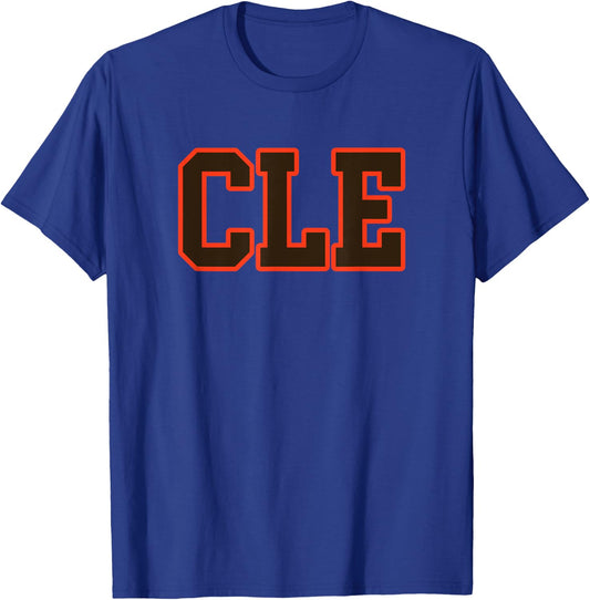 Cleveland Ohio Shirt - CLE T-Shirt - T-Shirt | Royal