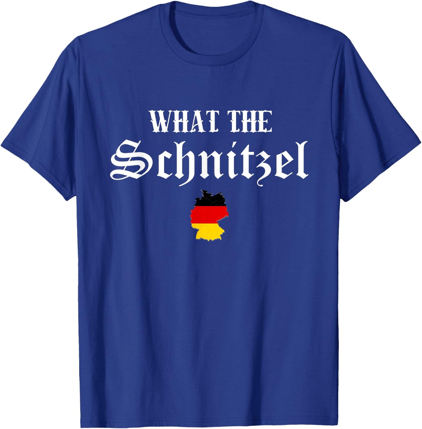 What the Schnitzel German Flag Germany Oktoberfest Gift T-Shirt - T-Shirt | Royal