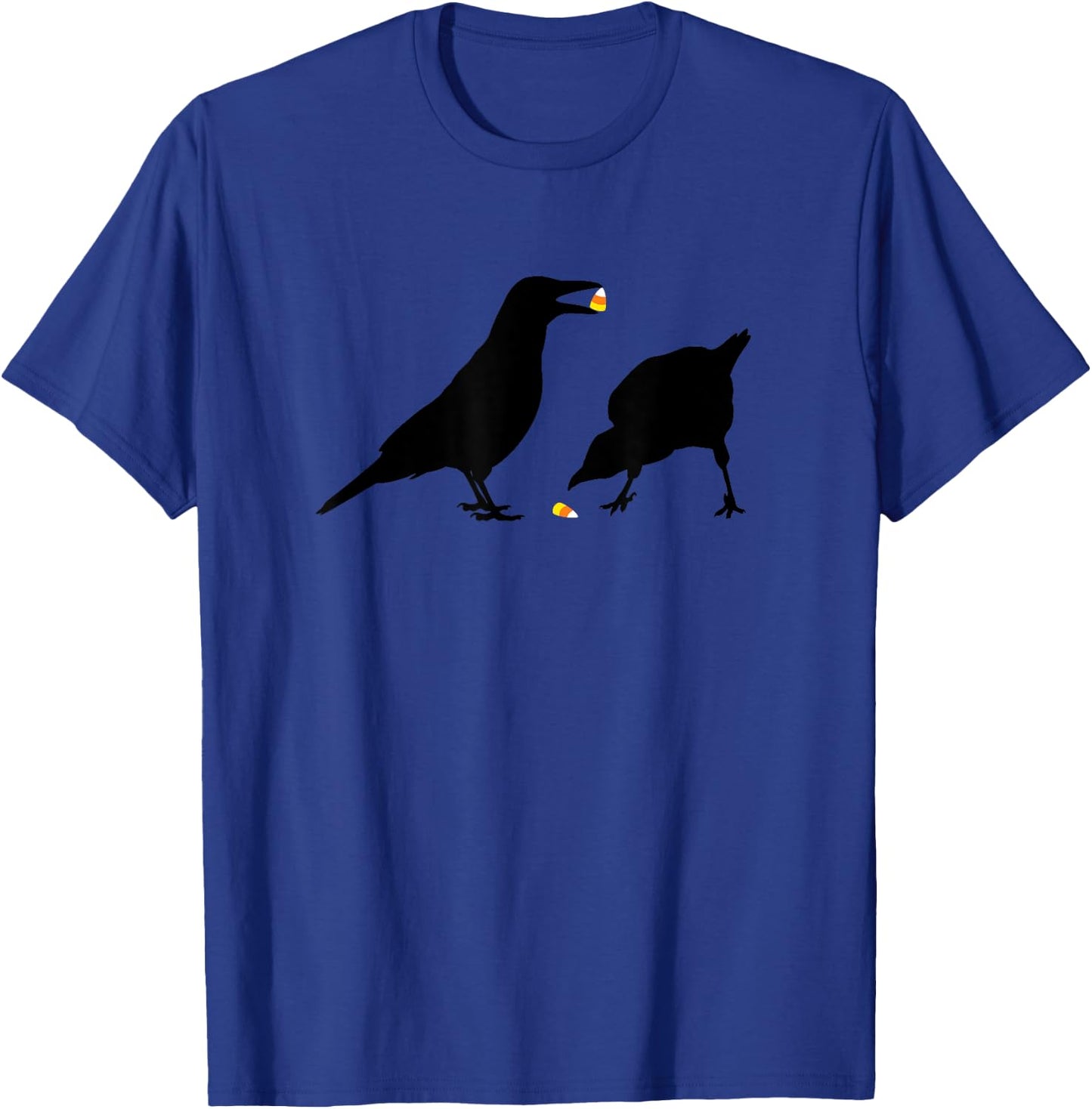 Halloween Candy Corn Crows T-Shirt - T-Shirt | Royal