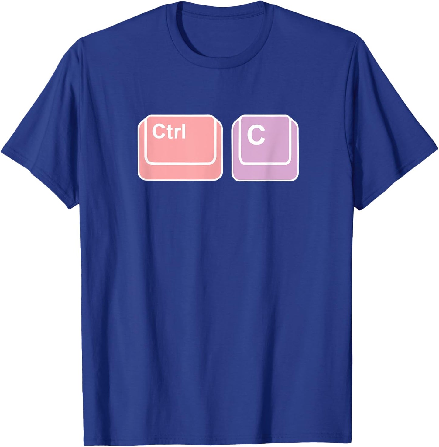 Hilarious Ctrl-C Computer Geek Gift T-Shirt - T-Shirt | Royal