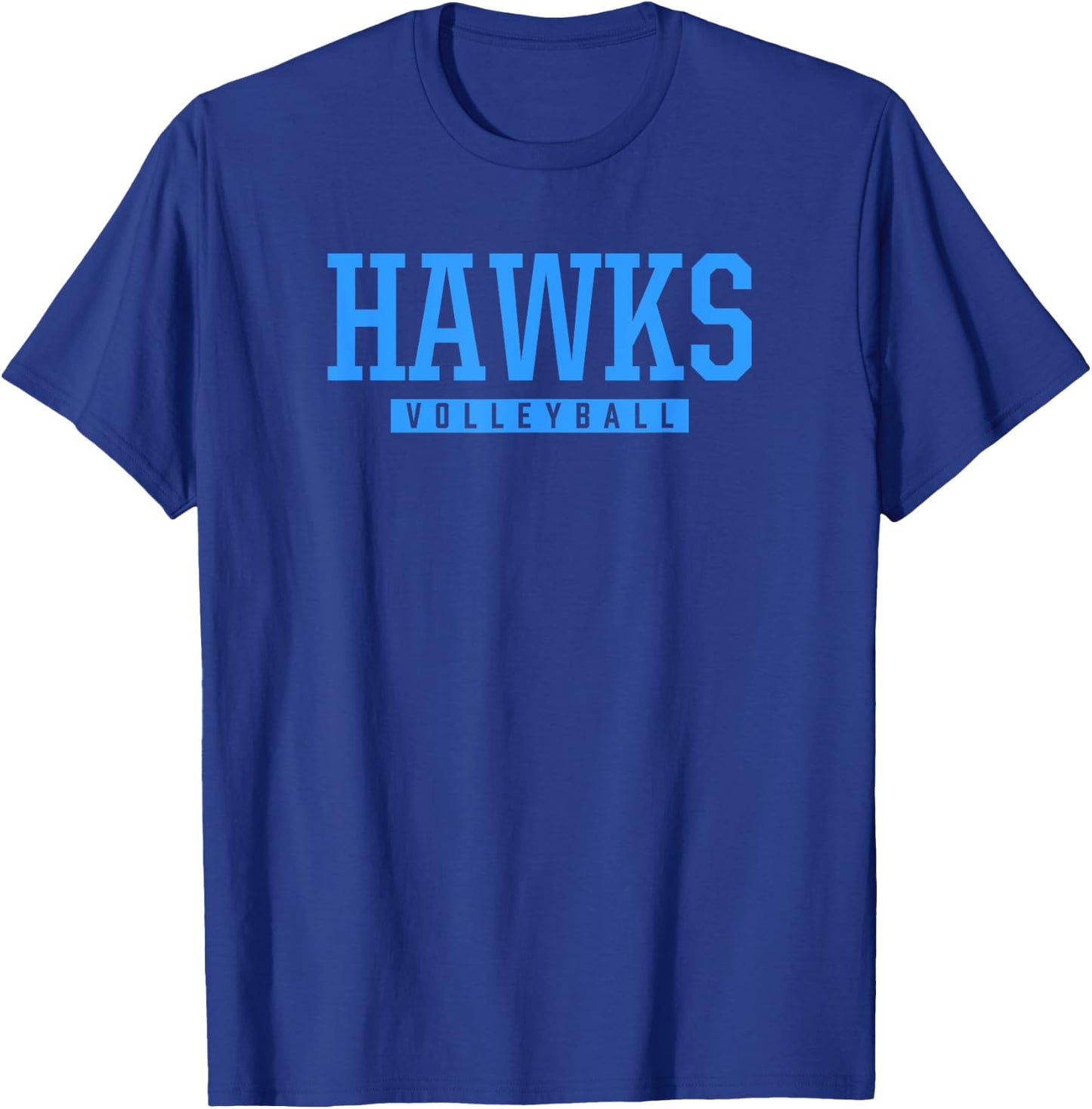 Gila Ridge Hawks Volleyball HS T-Shirt - T-Shirt | Royal