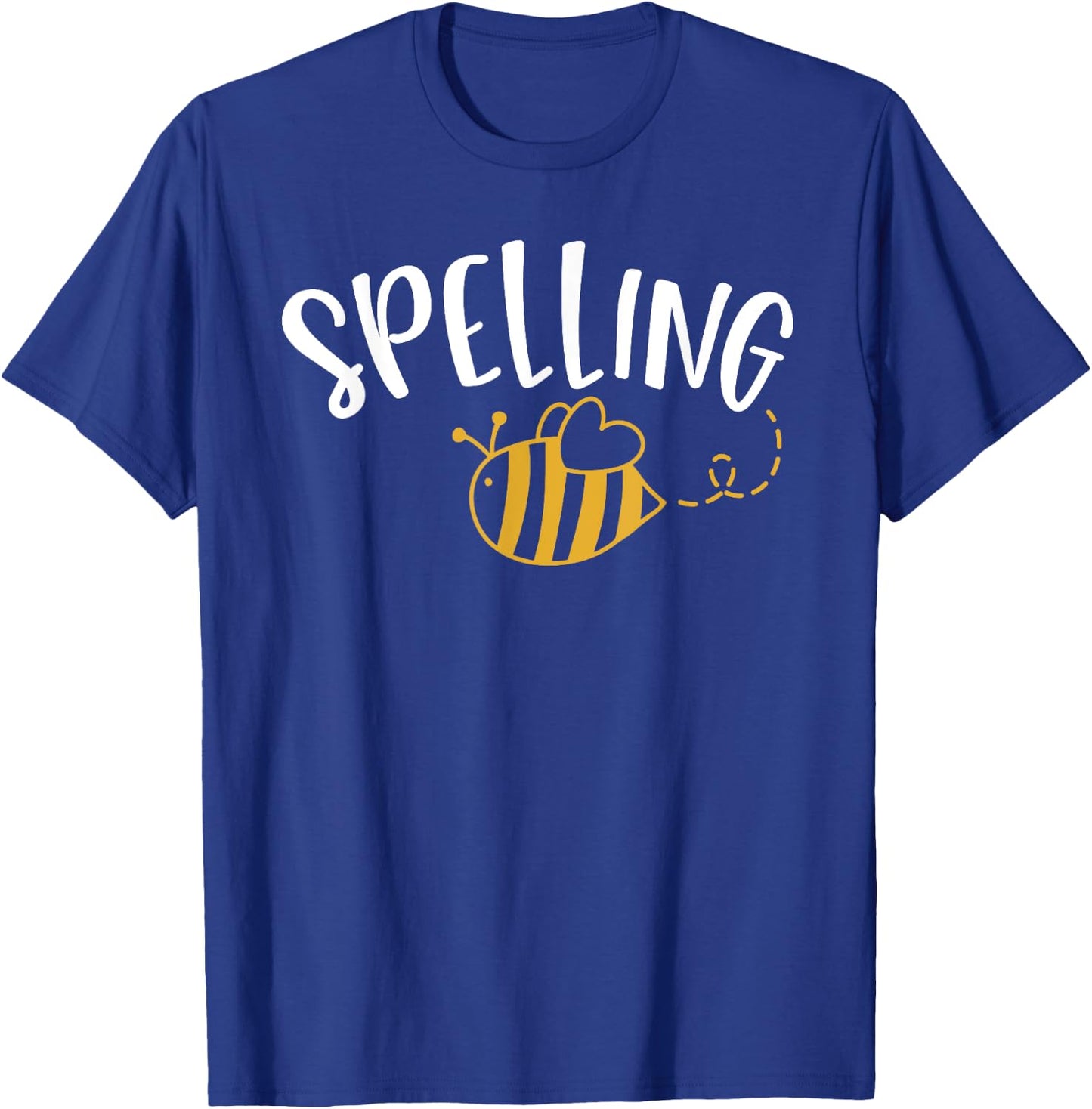 Cute Spelling Bee Design - School Spelling Bee T-Shirt - T-Shirt | Royal