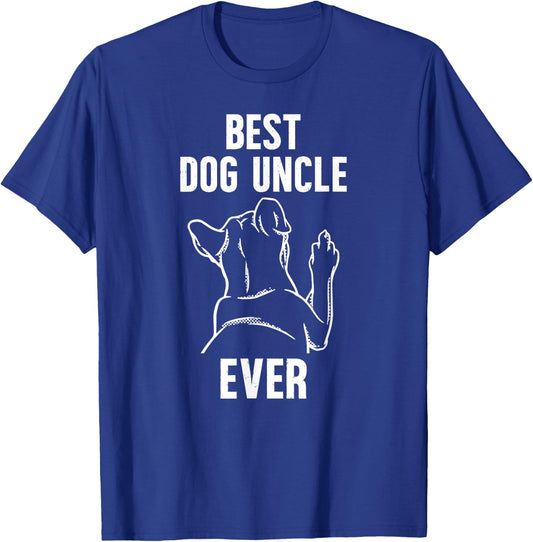 Best Dog Uncle Ever Dog Lover Uncle Dog T-Shirt - T-Shirt | Royal