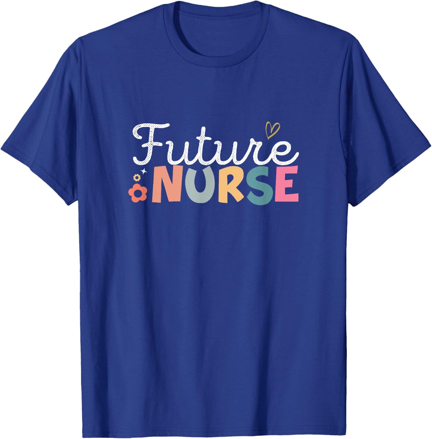 Retro Future Nurse Nursing School Student Nurse In Progress T-Shirt - T-Shirt | Royal