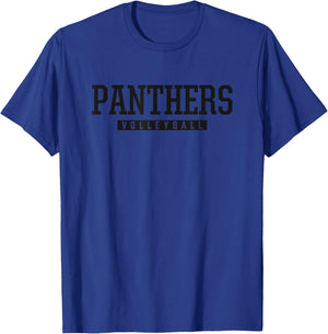 Milton Panthers Volleyball HS T-Shirt - T-Shirt | Royal