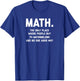 Math. The Only Place Where People Buy 74 Watermelons T-Shirt - T-Shirt | Royal