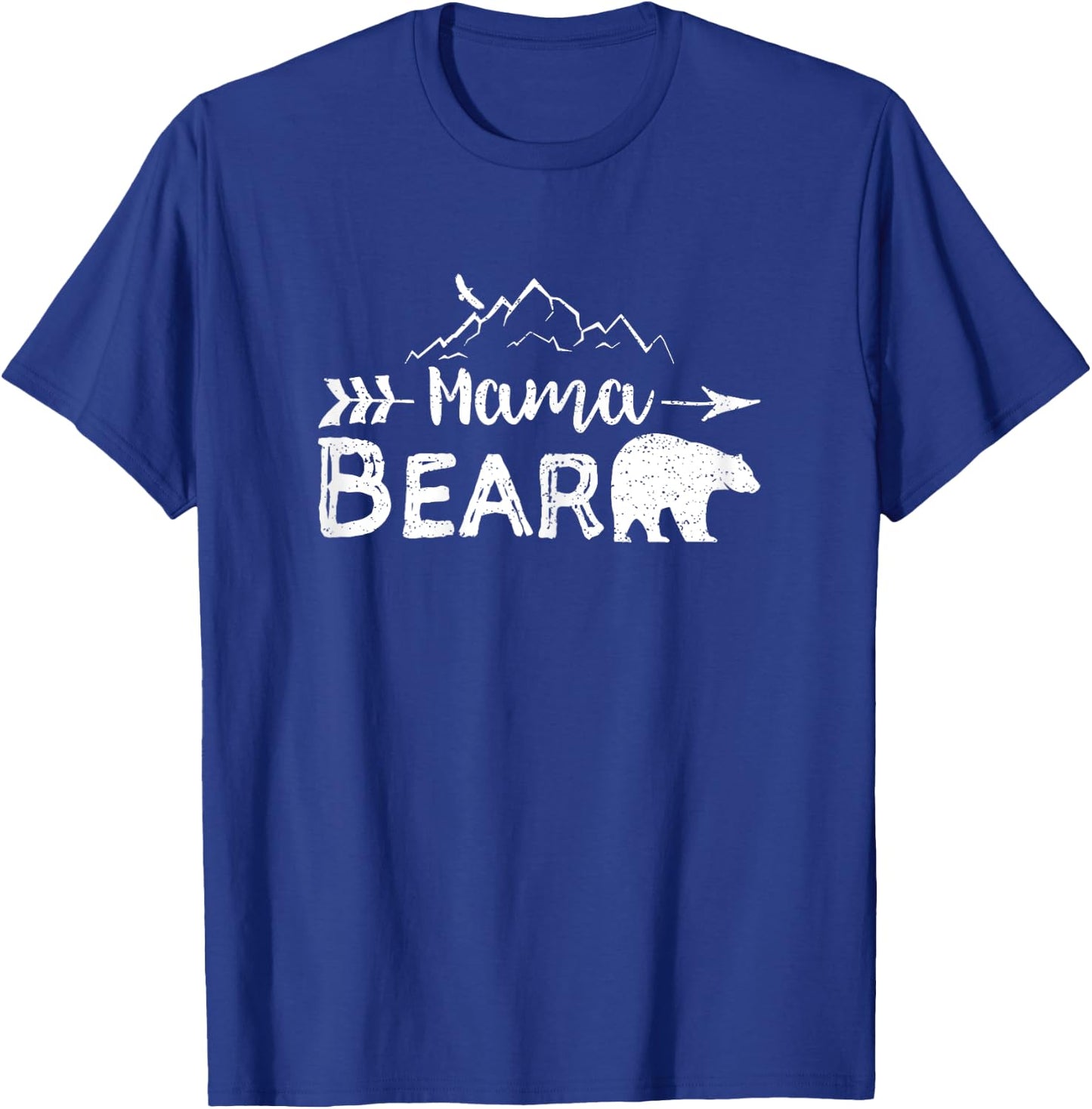 Mama Bear Shirt Matching Family Mama Papa Bear Camping Gift T-Shirt - T-Shirt | Royal