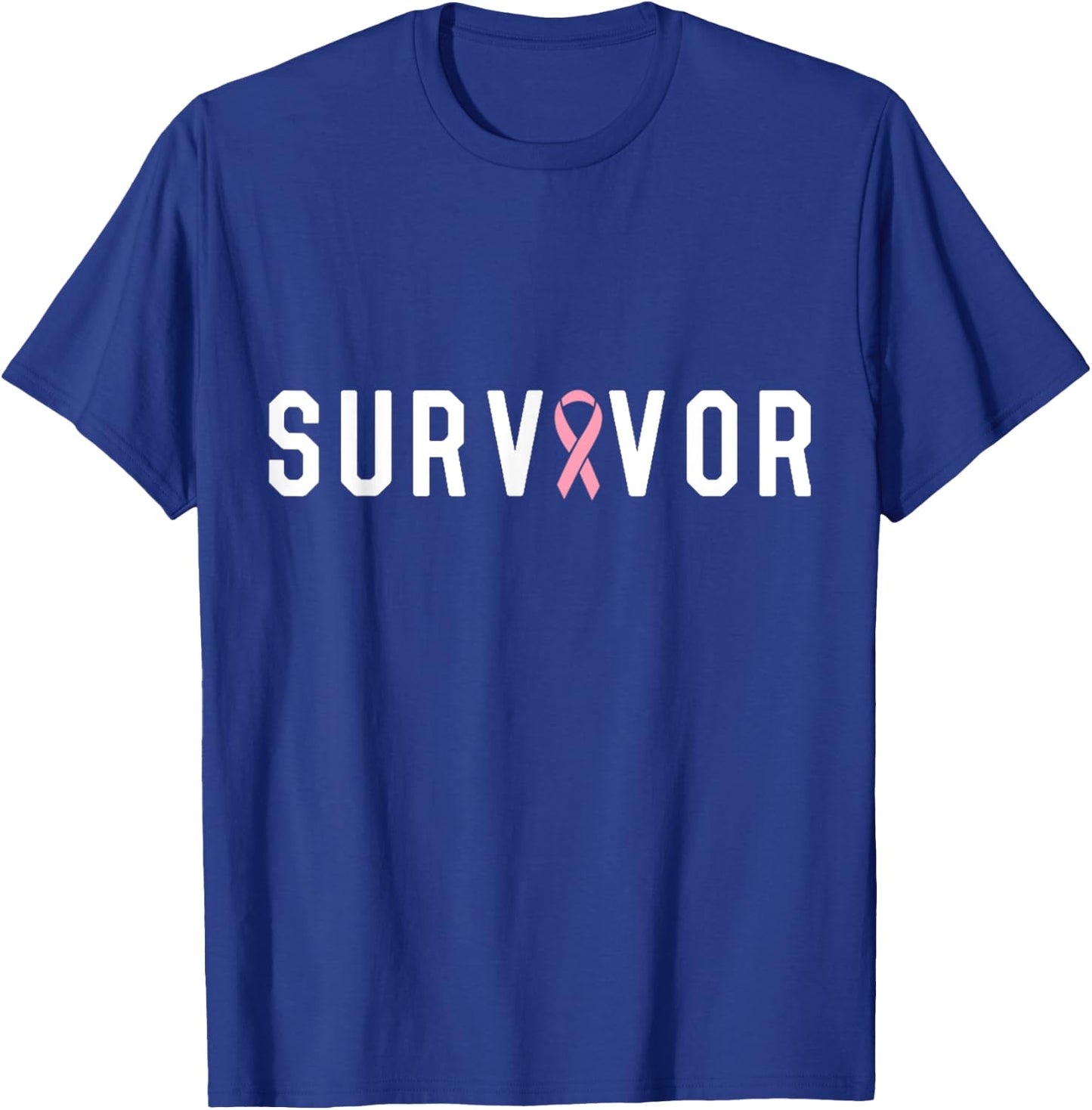 Breast Cancer Survivor We Did It Pink Ribbon T-Shirt - T-Shirt | Royal
