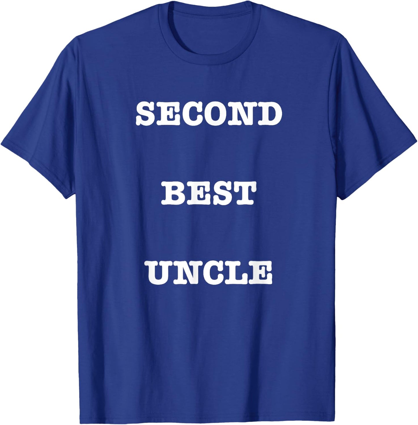 Second Best Uncle T-Shirt - T-Shirt | Royal