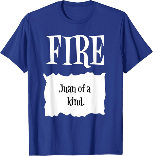 FIRE - Hot Packet Halloween Taco Costume T-Shirt - T-Shirt | Royal