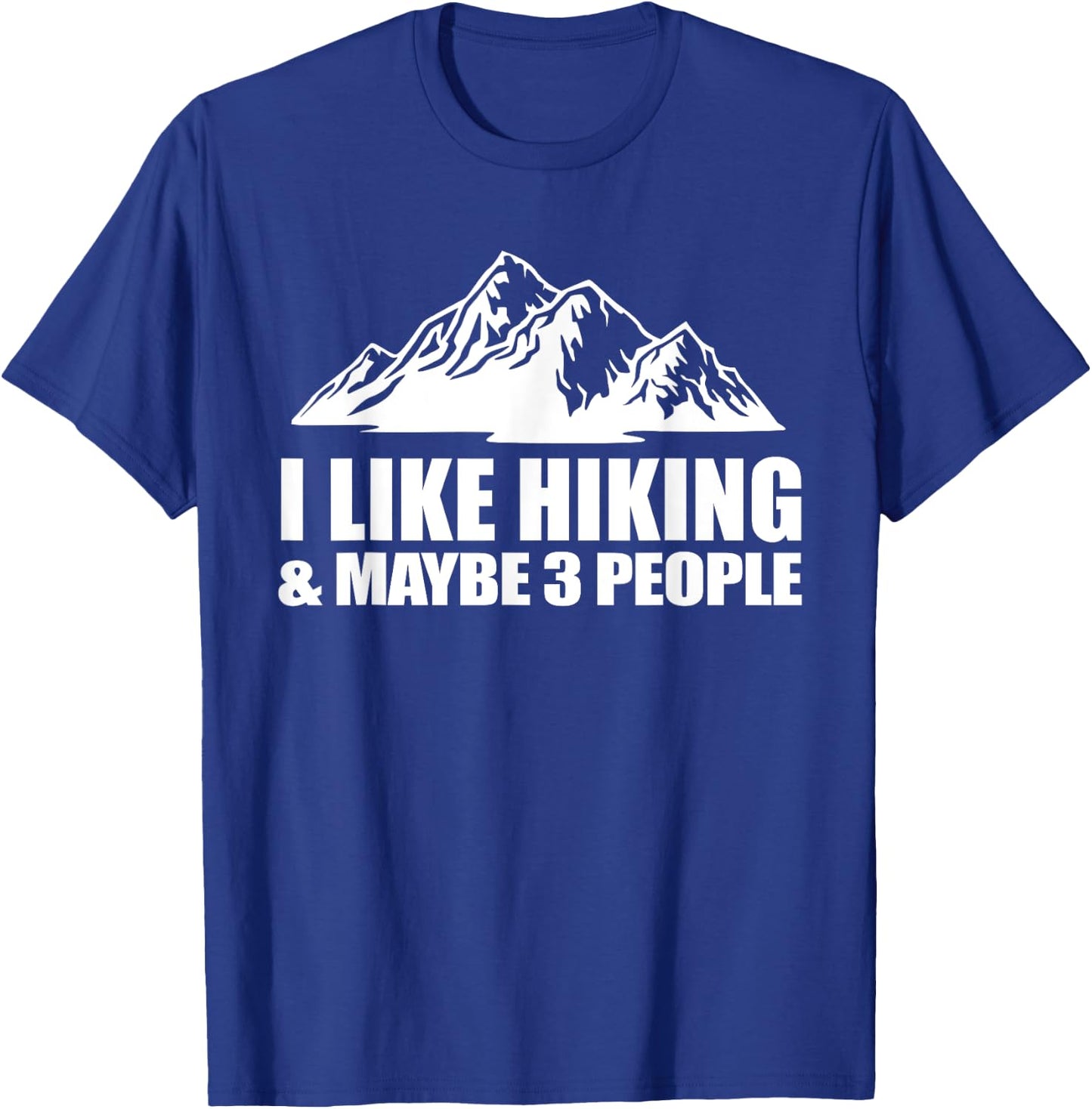 Best Hiking Art Women Outdoor Hike Hiker Gag Hiking T-Shirt - T-Shirt | Royal