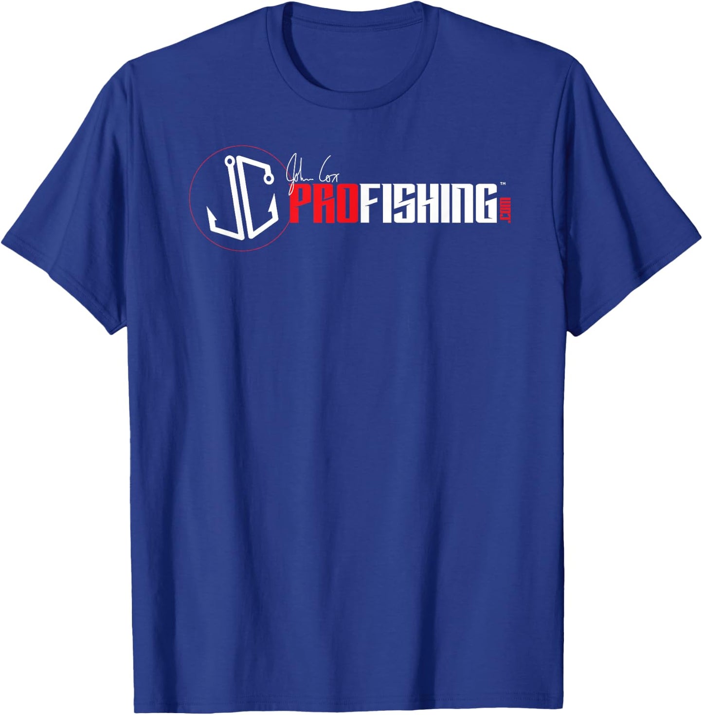 Pro Bass Angler John Cox - JC Pro Fishing T-Shirt - T-Shirt | Royal