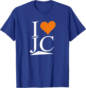 I Love JC T Shirt T-Shirt - T-Shirt | Royal