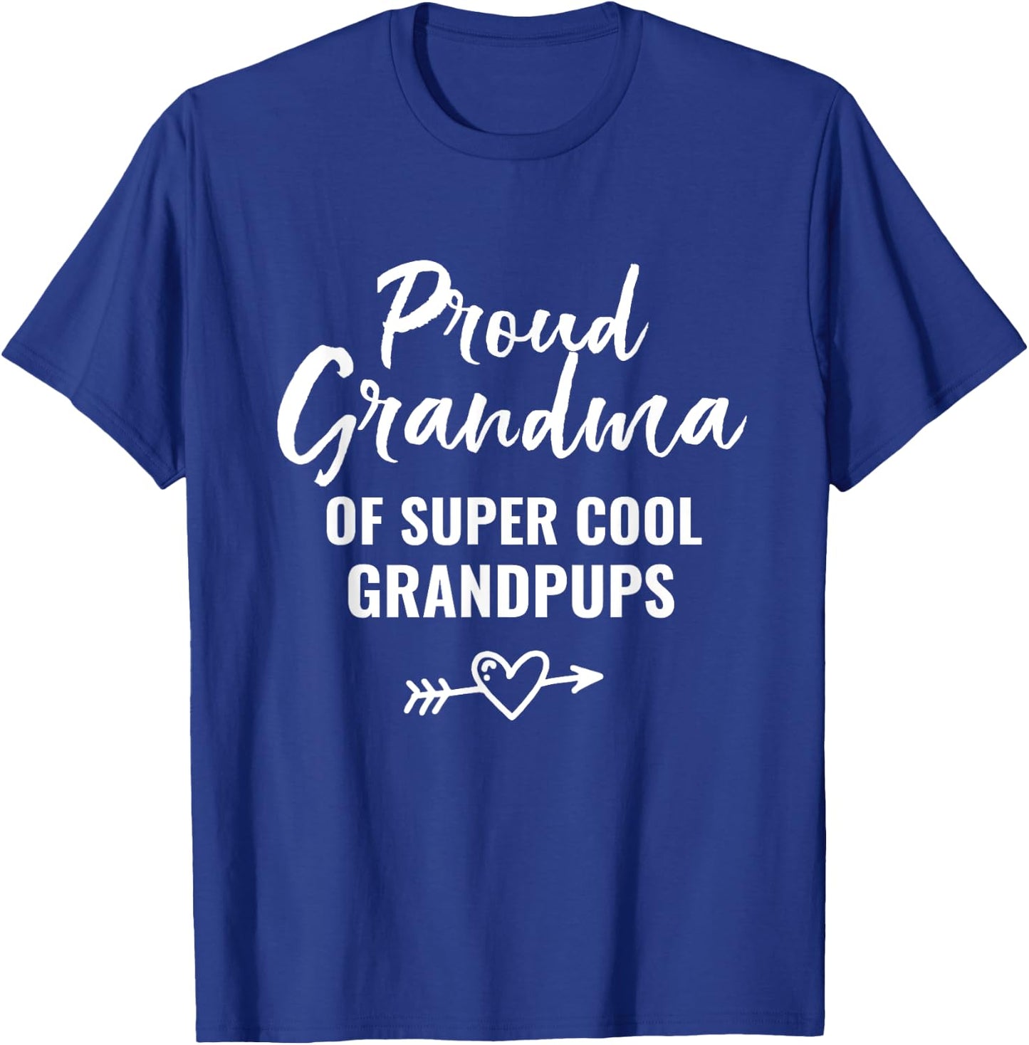 Proud Grandma Shirt Love Grandpups Dog Lovers T-Shirt - T-Shirt | Royal