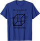 Funny Math Science Electrical Engineer Gauss Law Flux Humor T-Shirt - T-Shirt | Royal