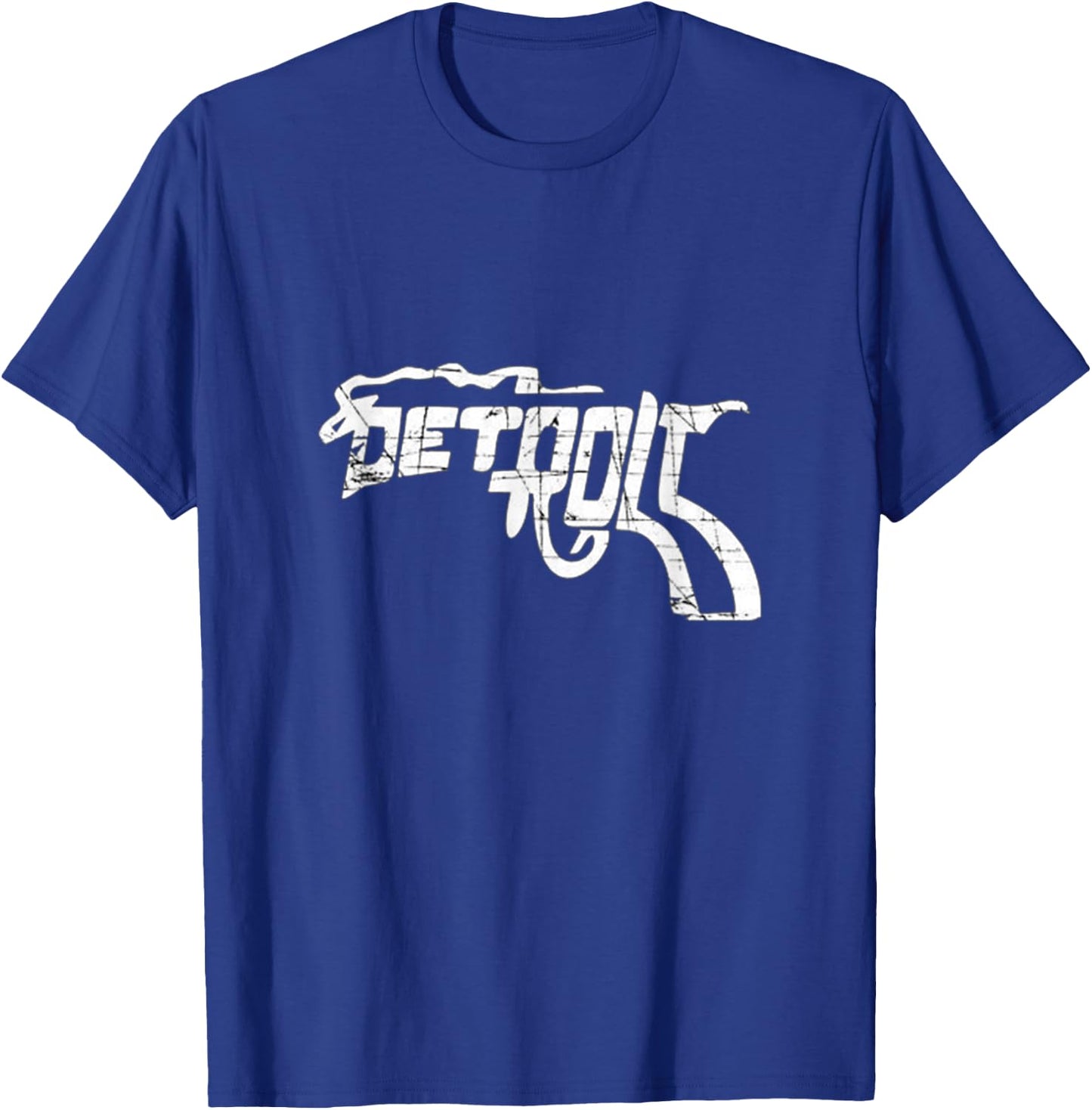 Detroit Pistol Shirt T-Shirt - T-Shirt | Royal