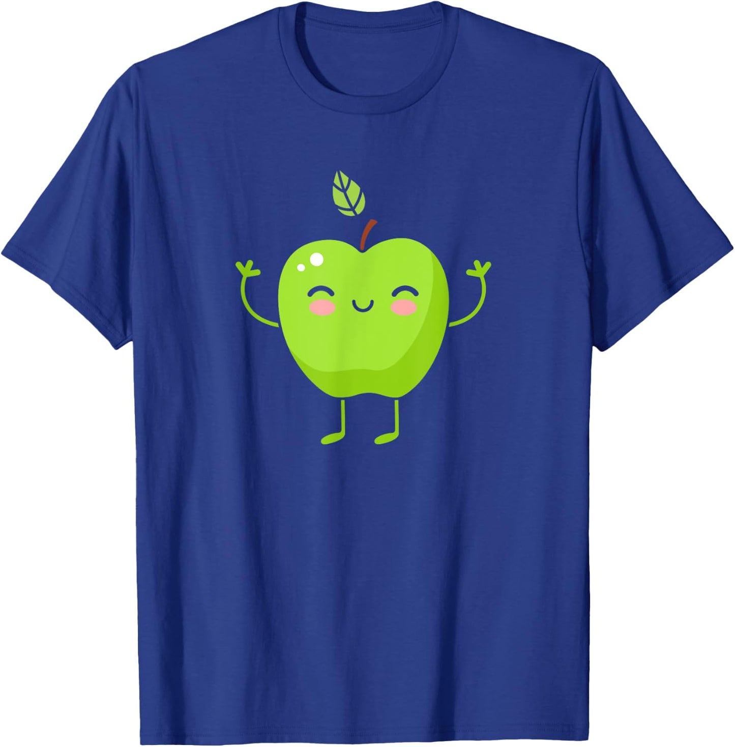 Green Apple - Fruit Gift Cute Green Apple Fruit Themed Gift T-Shirt - T-Shirt | Royal