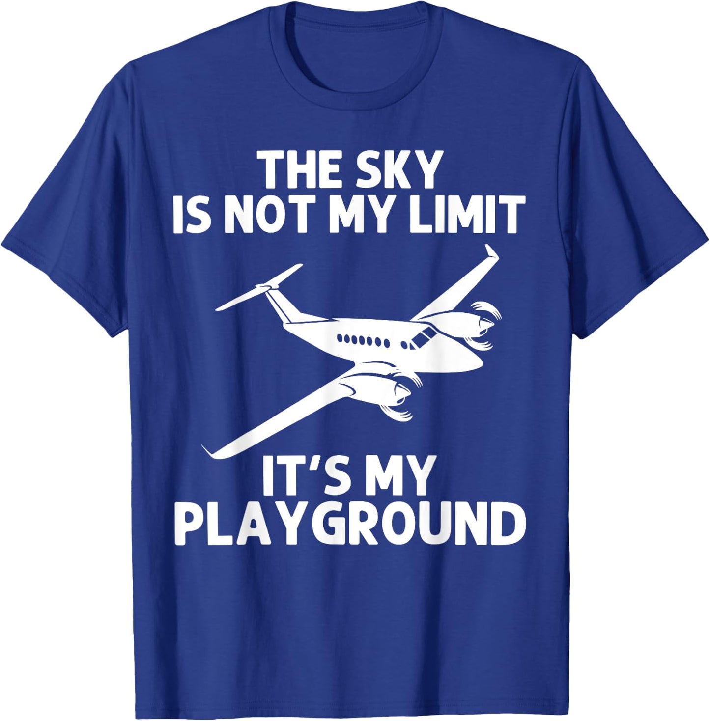 Funny Pilot Design Women Aviation Airplane Pilot T-Shirt - T-Shirt | Royal