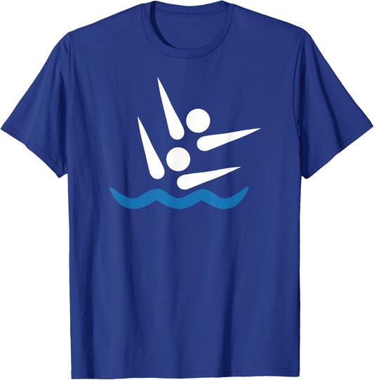 Synchronized swimming T-Shirt - T-Shirt | Royal