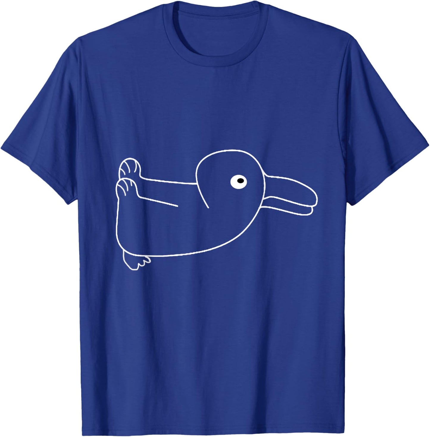 Duck Rabbit Wittgenstein Confusion Optical Illusion Logic T-Shirt - T-Shirt | Royal