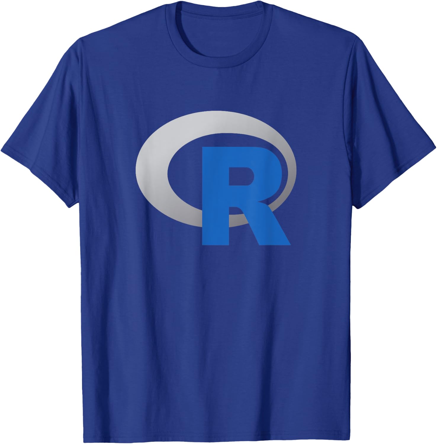 R Official Logo Programming Language T-Shirt - T-Shirt | Royal