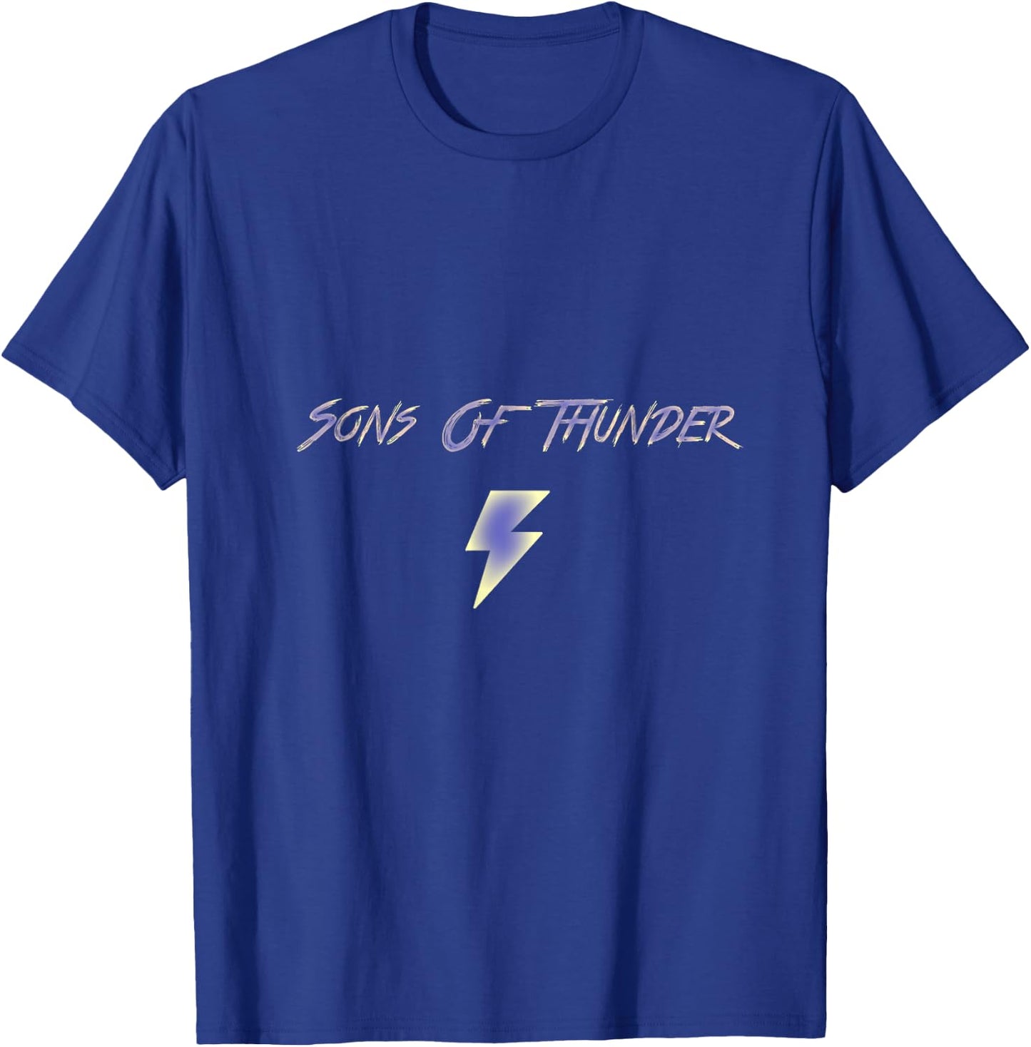 Sons of Thunder - Christian Shirts ( ) T-Shirt - T-Shirt | Royal